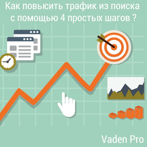 Как повысить трафик из поиска с помощью 4 простых шагов Vaden Pro